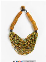 藏品(琉璃珠工藝：公主的鞦韆－胸飾（2012）)的圖片